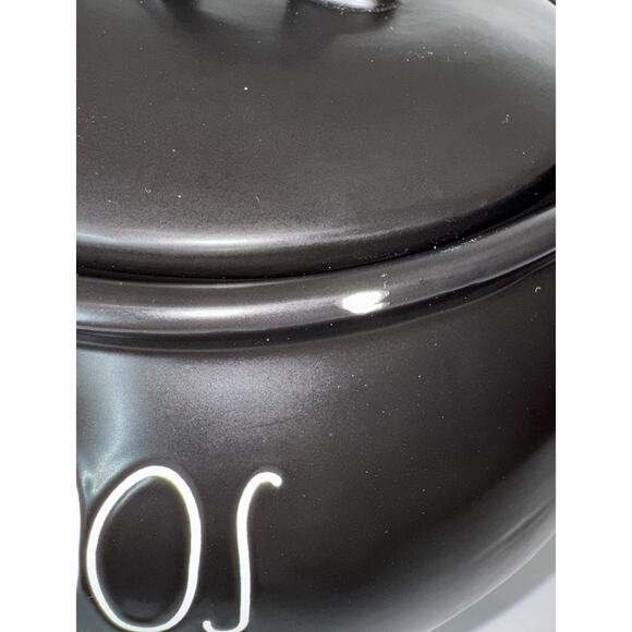 Halloween Party Decor “More Boos Please” Cauldron Drink Dispenser Black Rae Dunn - Picture 6 of 9